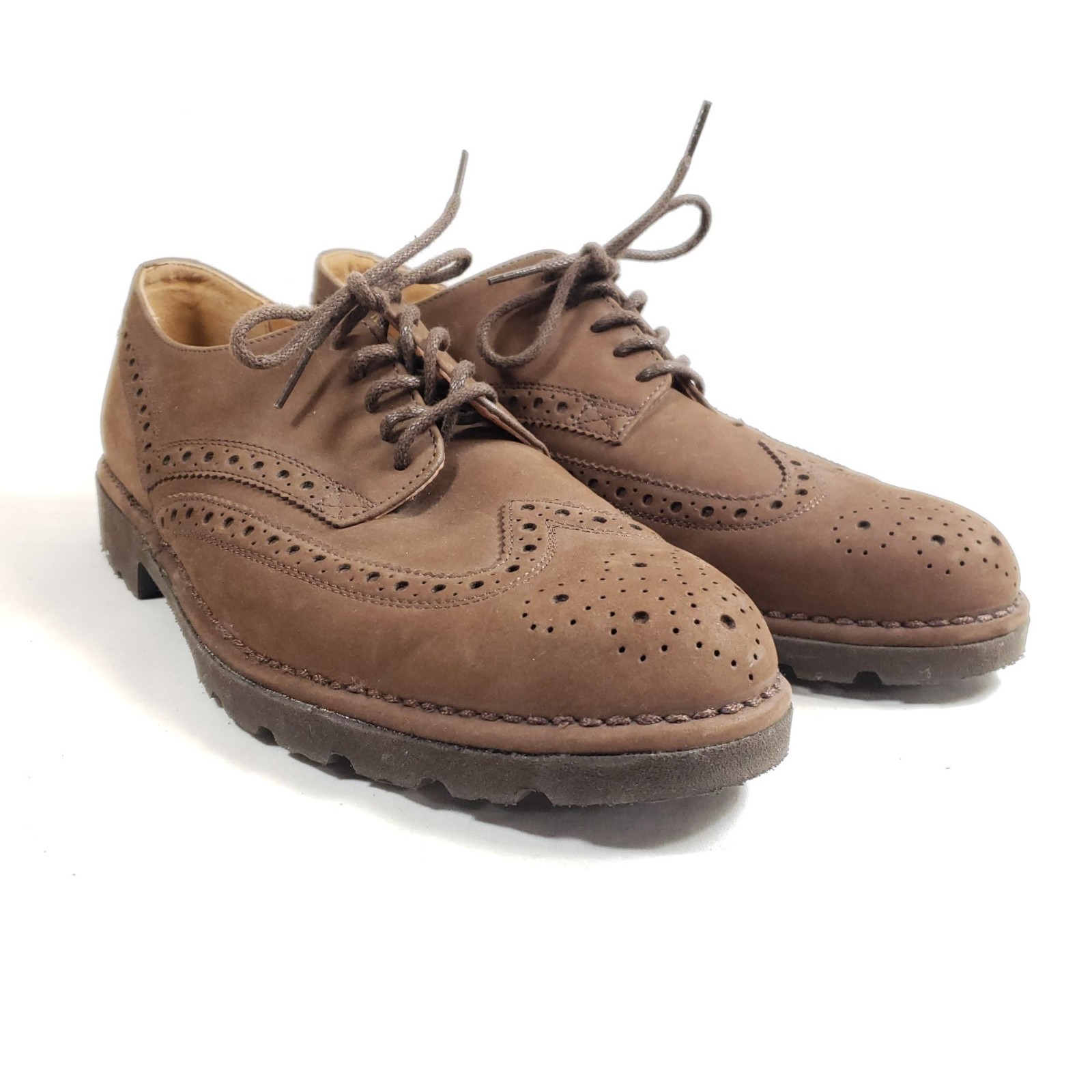 SAOLA Scarpe stringate Rockport da uomo taglia 8 5 in pelle marrone brogue suola robusta