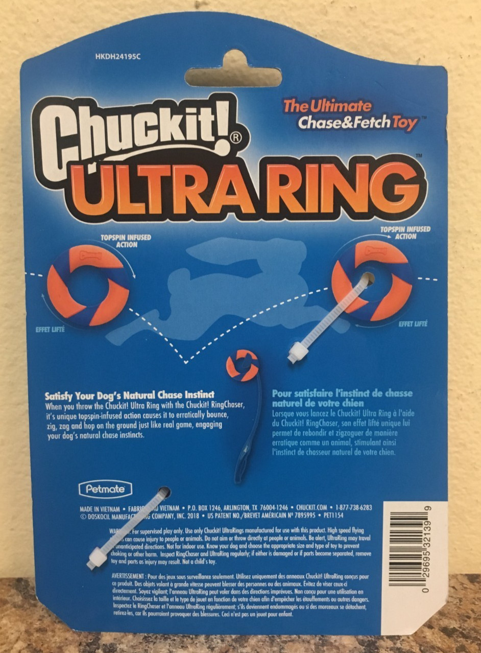 Chuckit! 32139 UltraRing Dog Fetch Toy