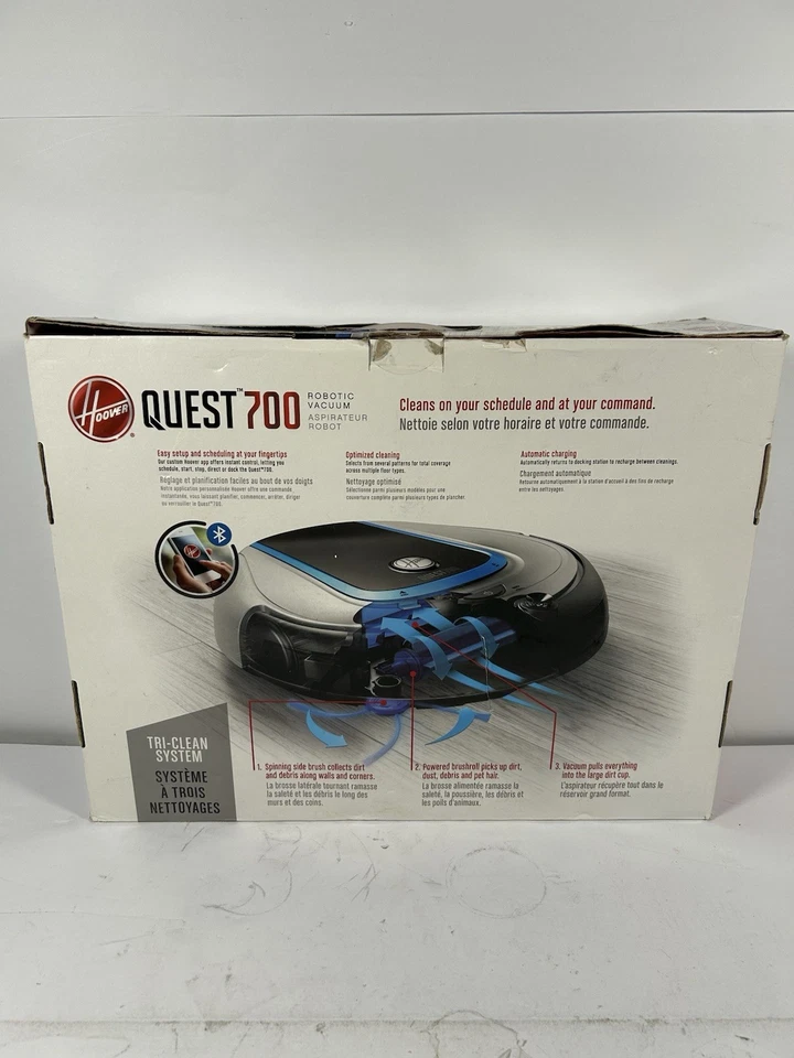 Hoover BH70700 Quest 700 Bluetooth Enabled Robot Vacuum Cleaner - Image 3 of 4