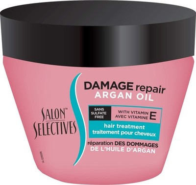 Salon Selectives Argan Oil Damage Repair Hair Treatment, 5 oz. 4pak!