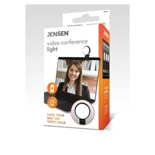 Jensen Video Conference Light; Clips to Your Phone or Tablet; 9 Light Modes