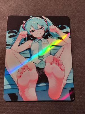 HATSUNE MIKU - VOCALOID - GODDESS STORY - SEXY FEET - WAIFU