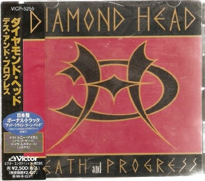 DIAMOND HEAD Death and Progress Japan CD VICP-5255 w/OBI