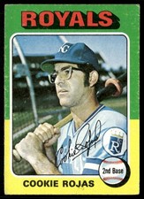 1975 Topps Cookie Rojas Kansas City Royals #169