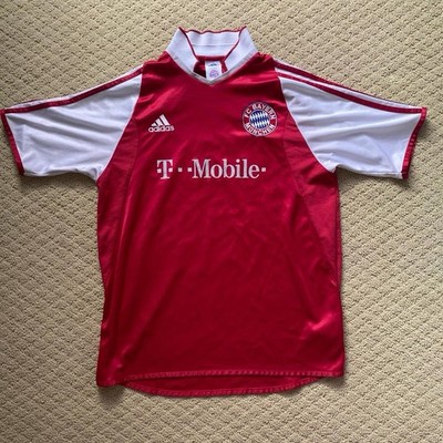 Michael Ballack FC Bayern Munich Home Jersey 03-04 Adidas Youth XL