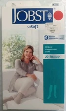 Jobst soSoft Compression Stockings 120228 Sand-XLarge-Knee CT 