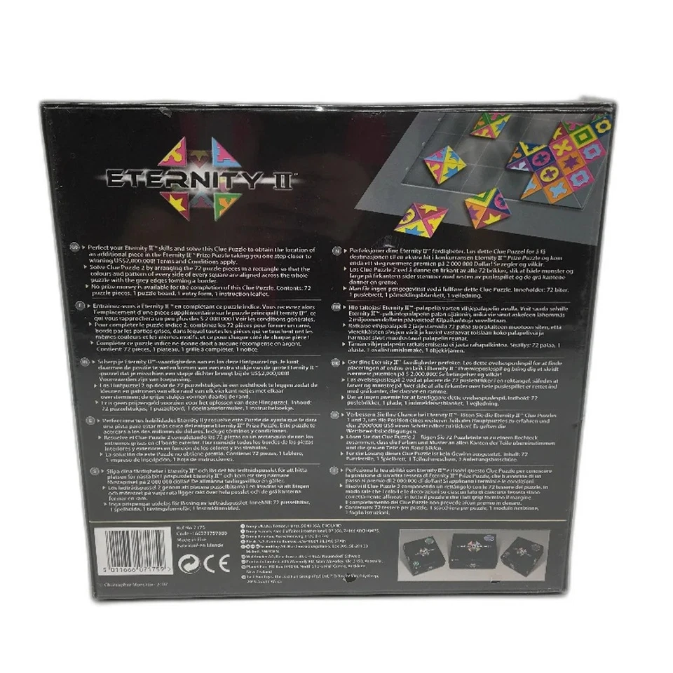 NEW TOMY Eternity II 256 Piece Square Puzzle Board Game 2007 Edition - image 2 of 4