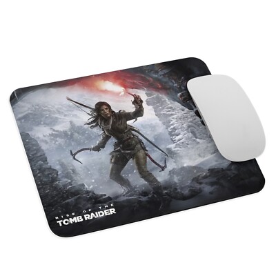 Lara Croft Rise of Tomb Rider Mouse Pad 9.5x7.75 inch Rise of the Tomb Raider