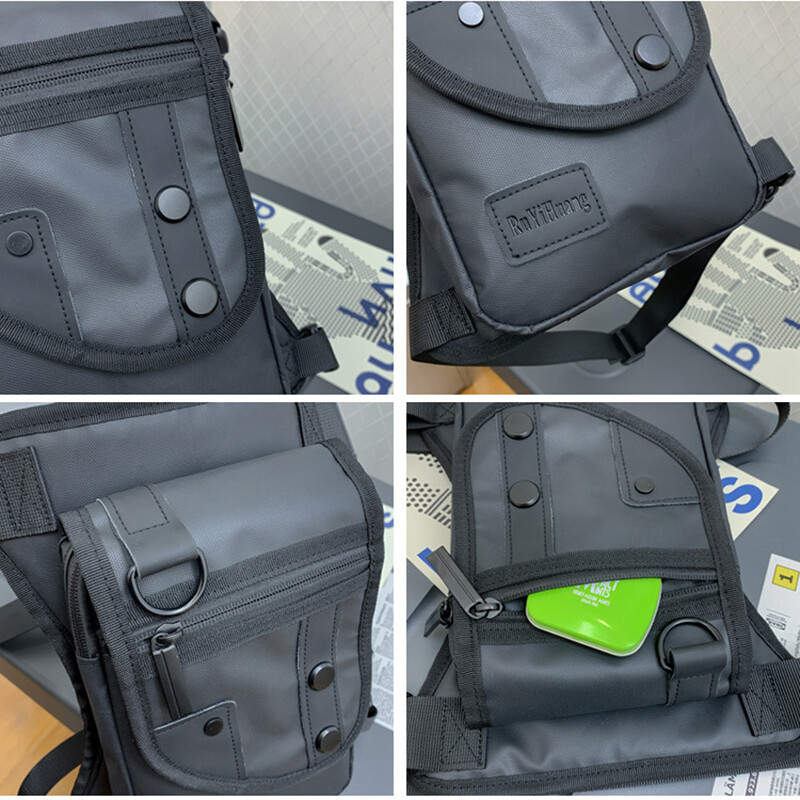 Borsa Tattica A Goccia Per Gamba/coscia – Multicolore, Nylon, Dimensioni 11.75x8.25x4.375 Pollici - Foto 2