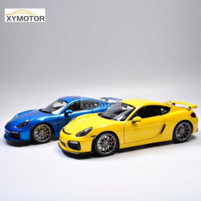 1:18 Schuco Porsche CAYMAN GT4 / Targa GTS Diecast Model Toys Cars