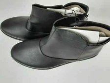 Womens Sole Mates Black Ankle Boots Size 7 Casual Lightweight Boot Solemates