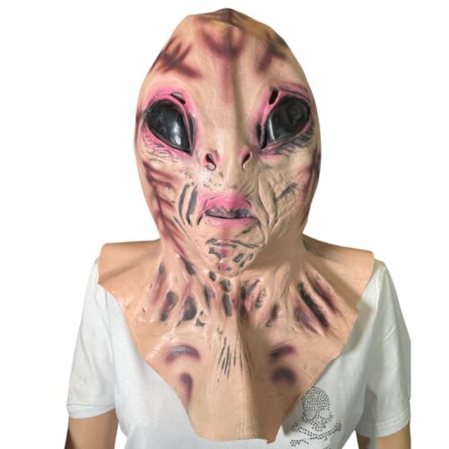 Halloween Horror Creepy Scary Skull Demon Latex Mask Costume Cosplay Party Props - Picture 5 of 156