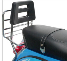 PORTAPACCHI POSTERIORE CROMATO X PIAGGIO VESPA PX PE 125 150 200 SCHIENALE FACO