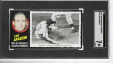 1971 TOPPS GREATEST MOMENTS #51 Luis Aparicio SGC 7 Set Break!