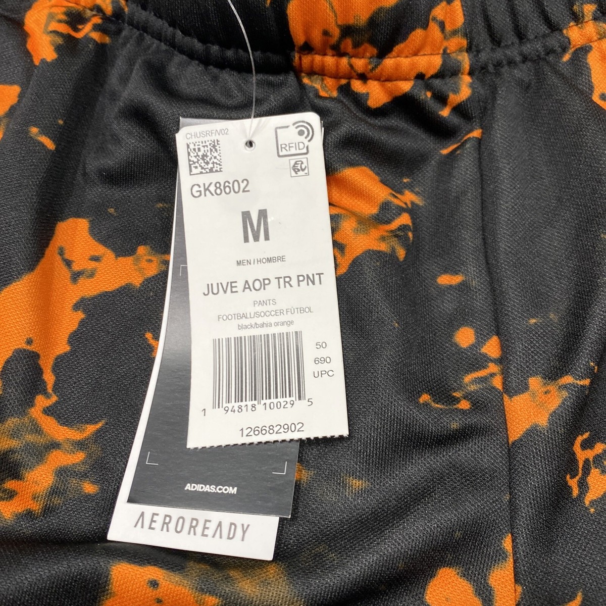 Adidas Official Juventus Men's Size M Training Soccer Track Pants