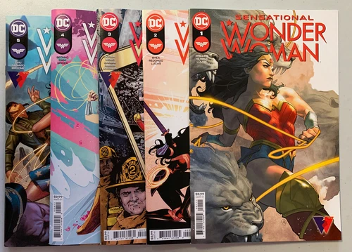 Sensational Wonder Woman 1 2 3 4 5 DC- (5 Books) 2021