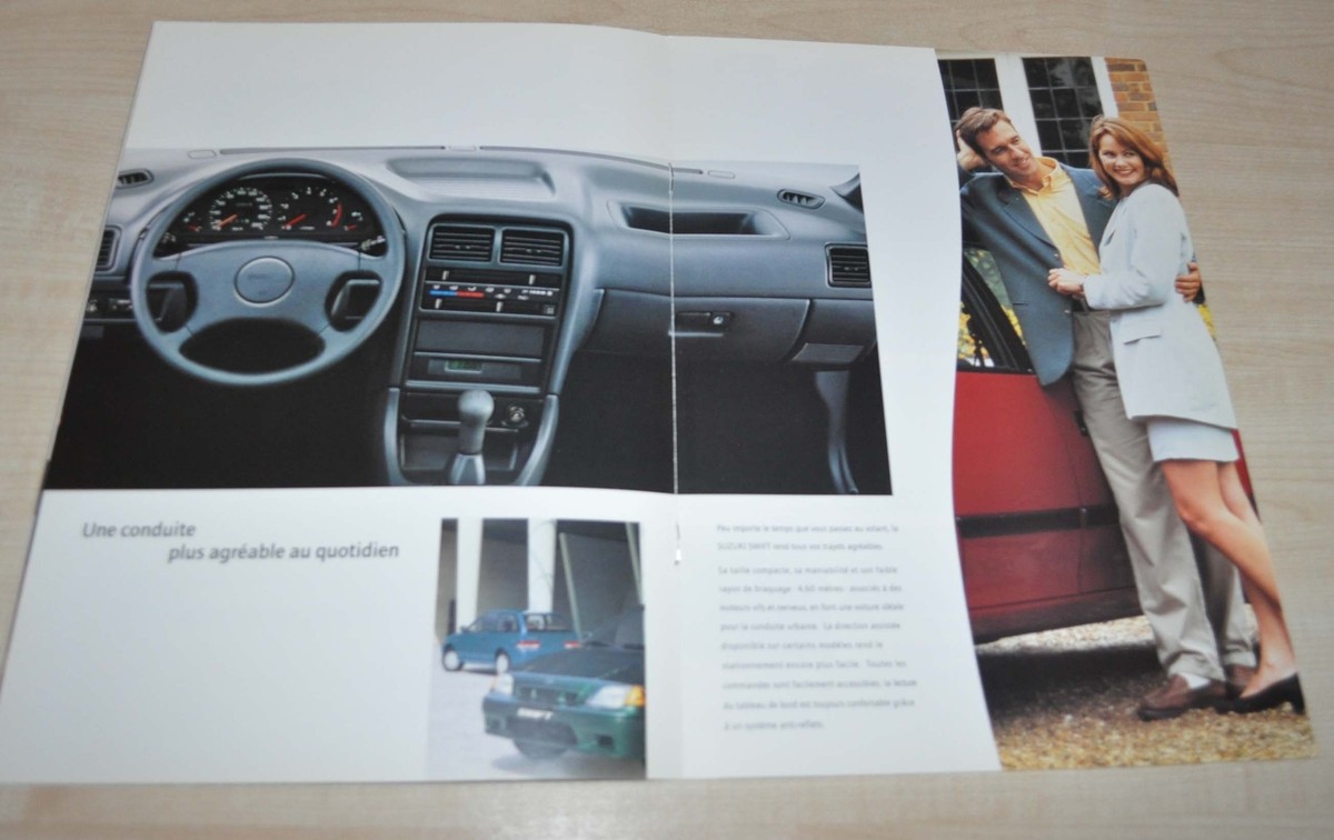 1998 Suzuki Swift Brochure Prospekt FR | eBay