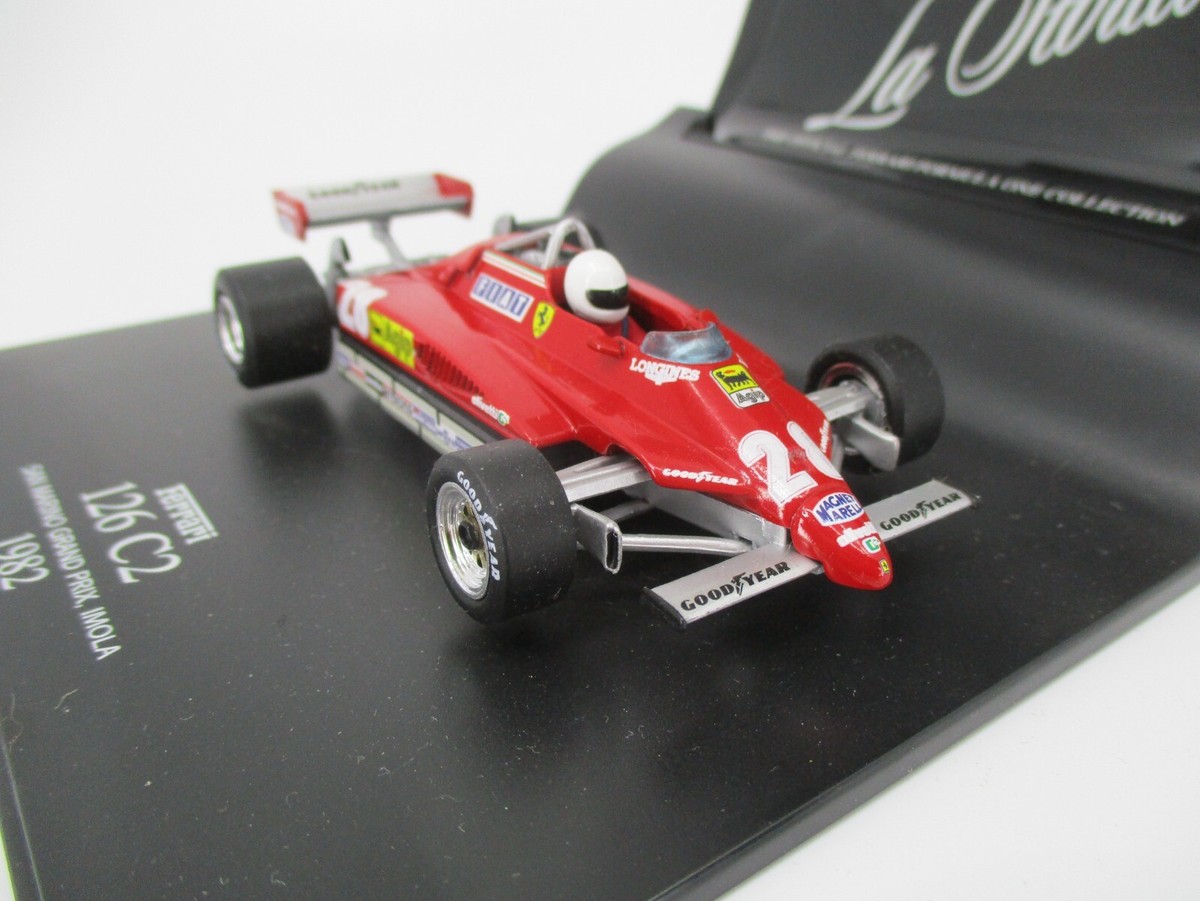 Minibri La Storia 1:43 Ferrari 126 C2 #28 – GP San Marino Imola 1982 – Occasion – Collection F1