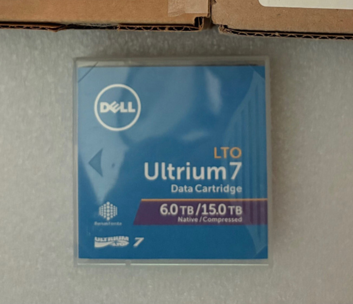 20 PK Dell 07J4HF LTO-7 Ultrium 7 6TB/15TB Data Tape CartridgeS