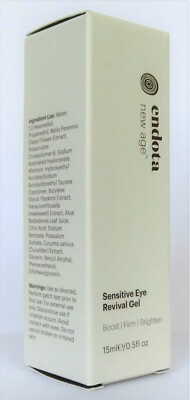 endota Sensitive Eye Revival Gel 15ml new