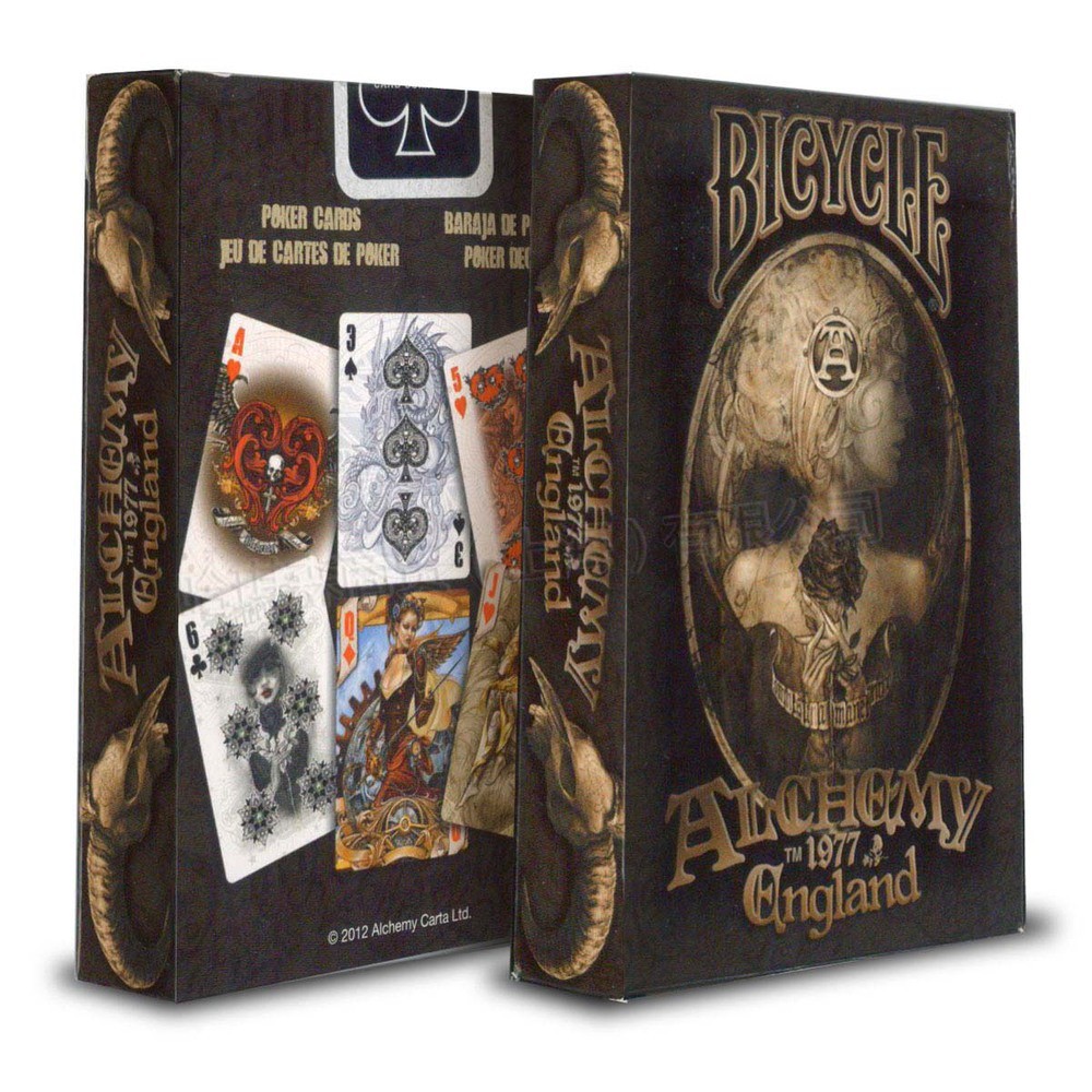 Bicycle Alchemy 1 & Alchemy II Gothic Poker Playing Cards