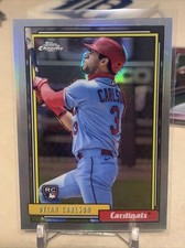 2021 Topps Update 1992 Topps Chrome Redux Refractor  - Dylan Carlson