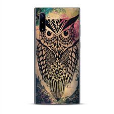 Skins Decal Wrap for Samsung Note 10 Plus Tribal Abstract Owl
