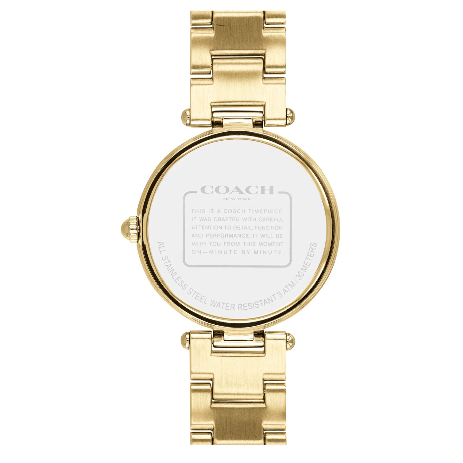 Orologio Coach Park Quarzo Cristallo Quadrante Bianco Donna 14503093