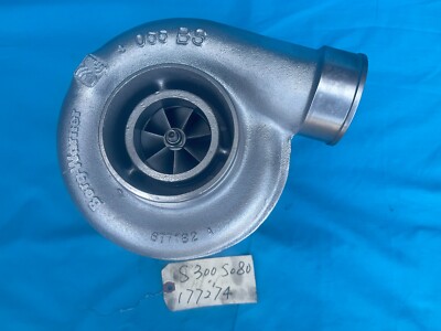 John Deere 8.1L 6068H Engine Borg Warner Genuine S300S080 Turbo Turbocharger