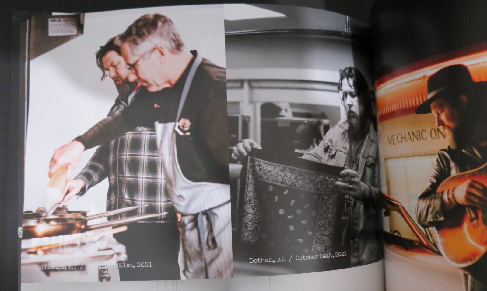 ZACH WILLIAMS Tour Photographs from Jonesboro, Arkansas BROTHERS OF GRACE rock