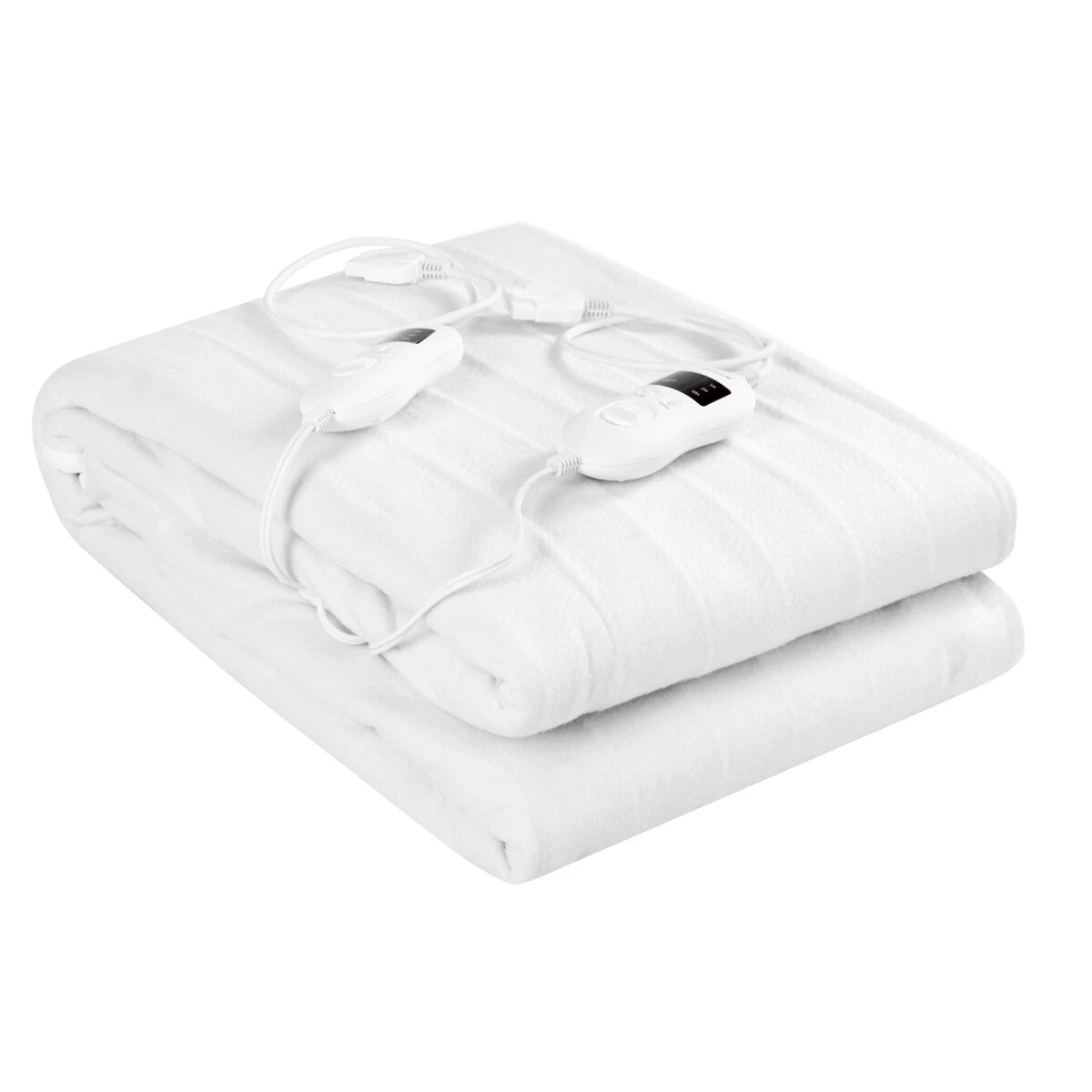 Topbuy Blanket Electric Heated Mattress Pad Safe 8 Temperatures u0026amp;Timer  | eBay