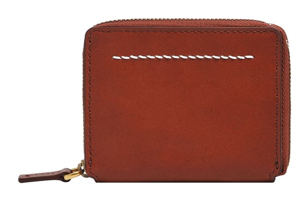 Fossil Westover Card Case Kartenetui Cinnamon Terracotta Neu-image