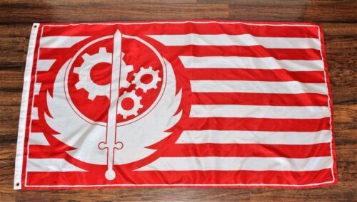 Bandera de Fallout de la República de California Hermandad del Acero 3' x 5' XZ - Imagen 4 de 4