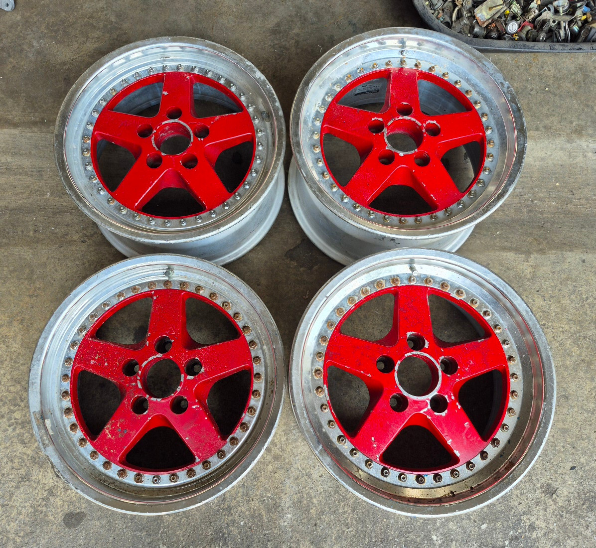 【rin⭐︎】 Black Rhino Toyota 4-Runner Shogun Hyper Silver 6-Lug Wheel
