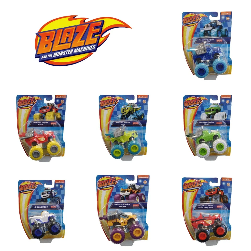 Fisher-Price Blaze Monster Trucks With Rubber Tyres from Nickelodeon Kids