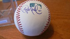 Pat Neshek Single Signed OML Selig ball Twins SD A's Cardinals Phillies Astros +