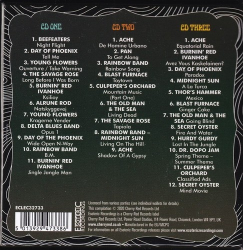 V/A: DANISH UNDERGROUND TRIP LIVING ON THE HILL (2020) 3 CD BOX SET NEW SEALED - Picture 2 of 2