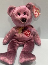Ty Beanie Baby 2000 Signature Bear Retired Plush