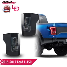 Tail Lights LED Black/Smoke Fit 2015 2016 2017 Ford F150 Brake Aftermarket Lamp