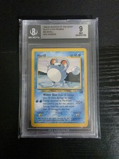 POP 8 LOW POP! 1999 Pokemon TCG Marill 29/53 Wotc Promo English Regular BGS 9