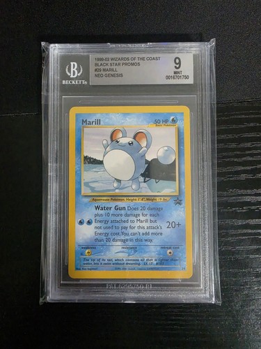 Marill graded BGS 9 for sale on eBay