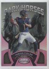 2022 Certified Dark Horses Mirror Pink 73/199 Justin Fields #DH-4 oh8