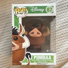 Funko Pop! Vinyl Pumbaa The Lion King Disney Animation Figure #87