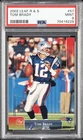 2002 LEAF ROOKIES & STARS #57 TOM BRADY PSA 9