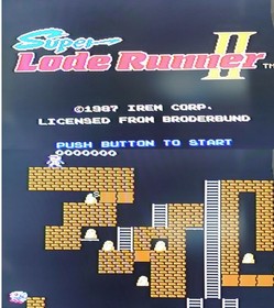 Famicom Disk System Super Lode Runner II FDS Irem NTSC-J From Japan