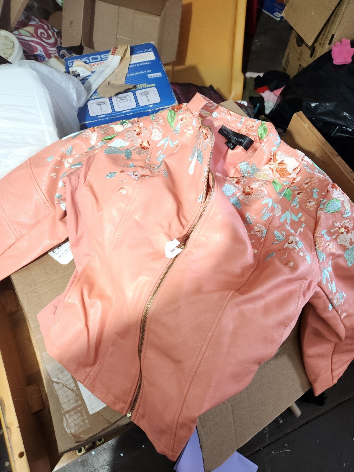 Colleen Lopez Embroidered  Jacket 1x Never Worn