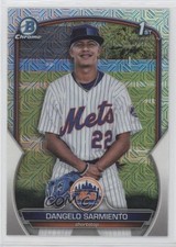 2023 Bowman Chrome Prospects Mega Box Mojo Refractor Dangelo Sarmiento 0c6