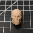 Blank 1/12 Scale Comic Version Doctor Doom Head Sculpt Unpainted Fit 6"ML Figure