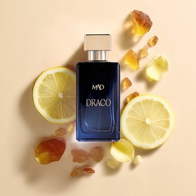 MAD Draco Eau de Parfum 100ml Citrus Oriental Long Lasting Amber Musk Fragrance