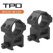 1'' inch  Middle Profile Scope Rings for Picatinny Weaver Mount Heavy Duty